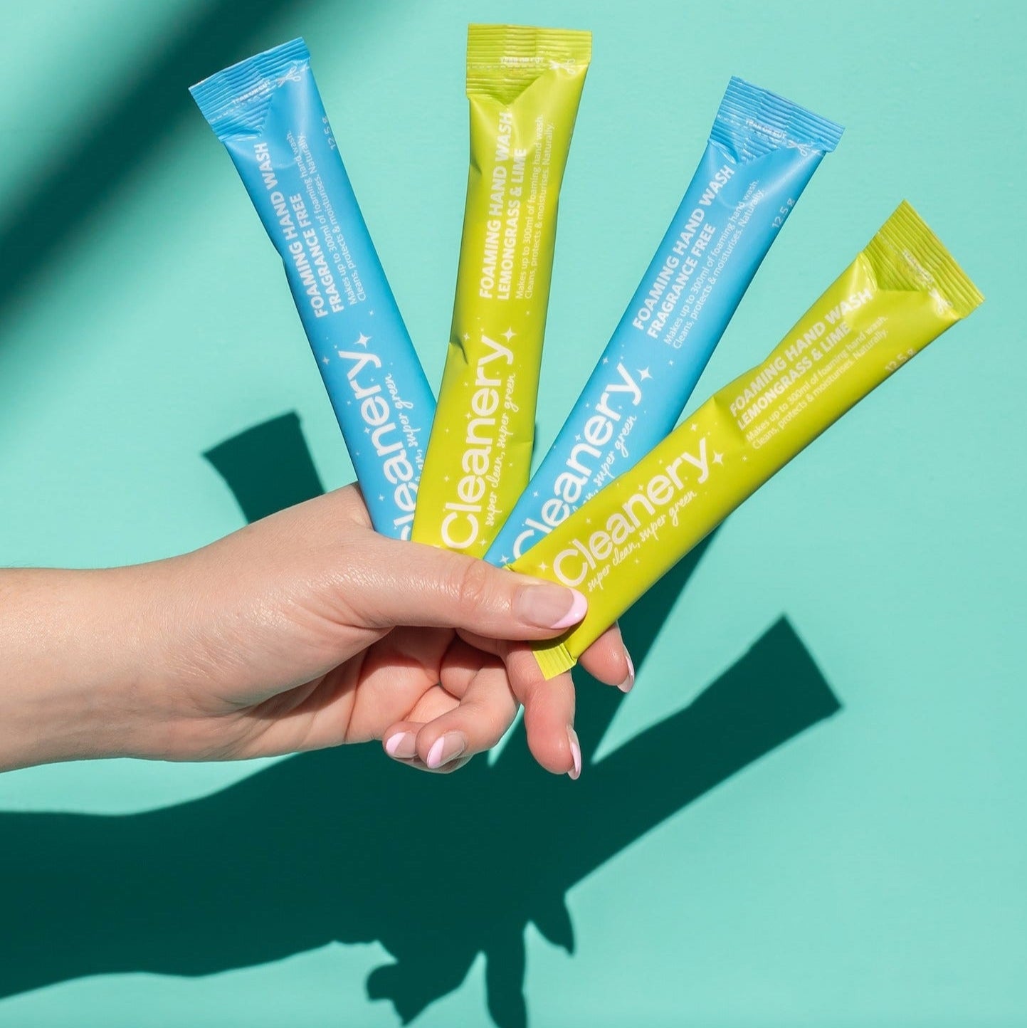 Foaming Hand Wash Mixed Four Pack Cleanery