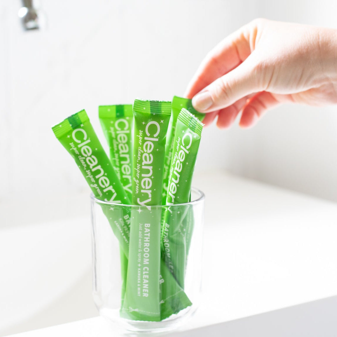 Cleanery Bathroom Cleaner Refill 3 Pack - Kanuka & Mint