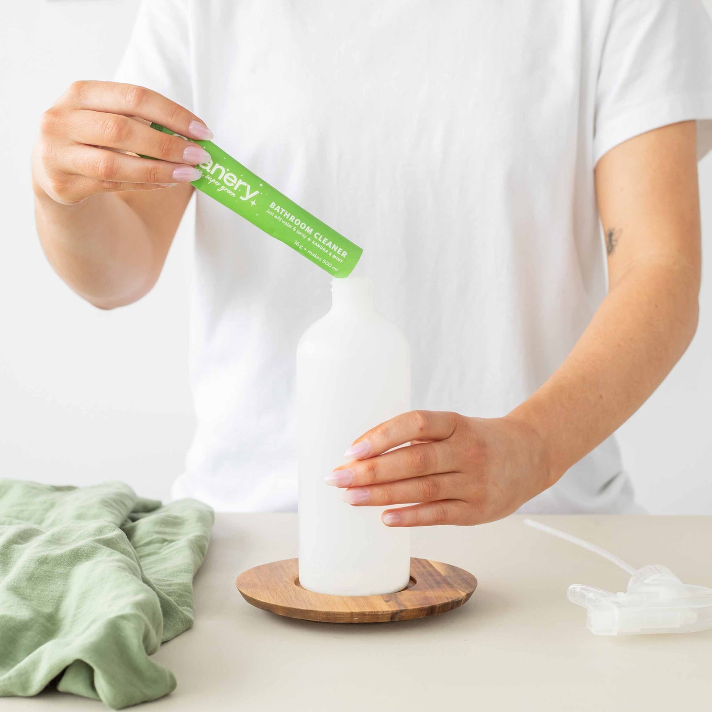 Cleanery Bathroom Cleaner Refill 3 Pack - Kanuka & Mint