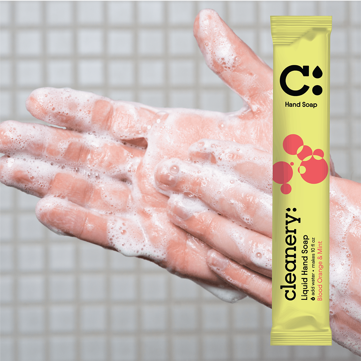 Cleanery Liquid Hand Wash Refill - Blood Orange & Mint