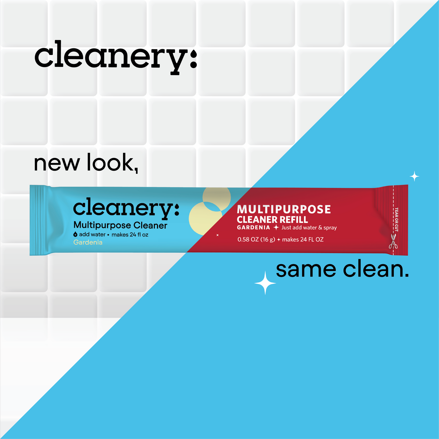 Cleanery Household Cleaner Refills - 3 Pack