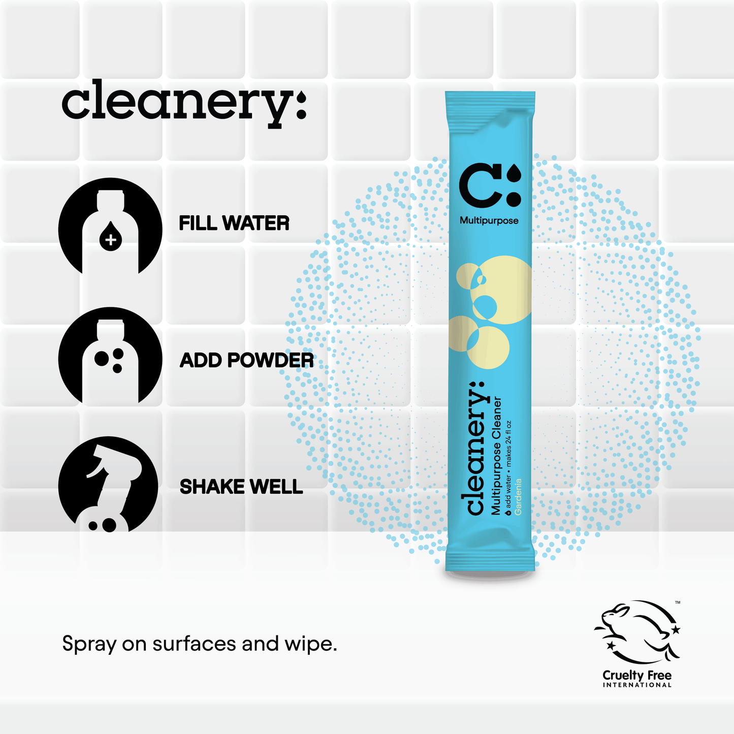 Cleanery Multipurpose Cleaner Refill - Gardenia
