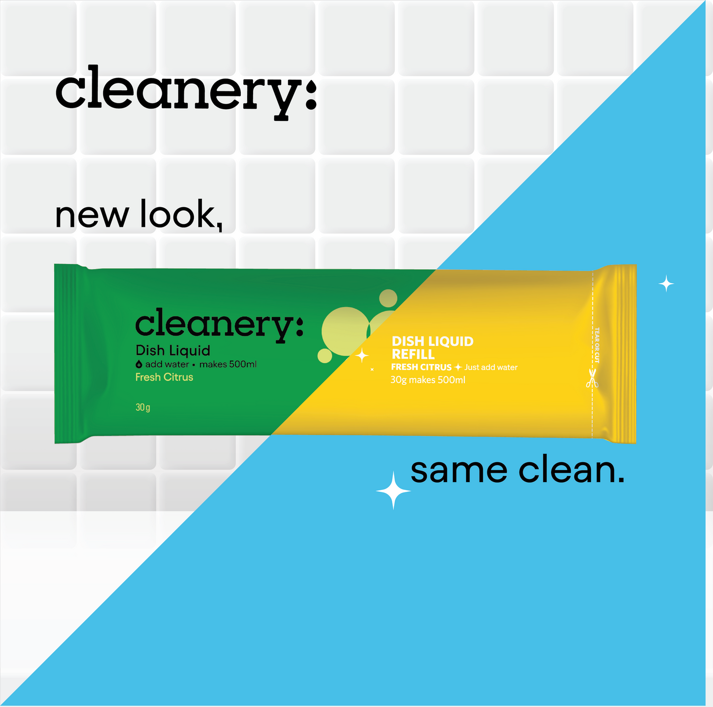 Cleanery Dish Liquid Starter Kit