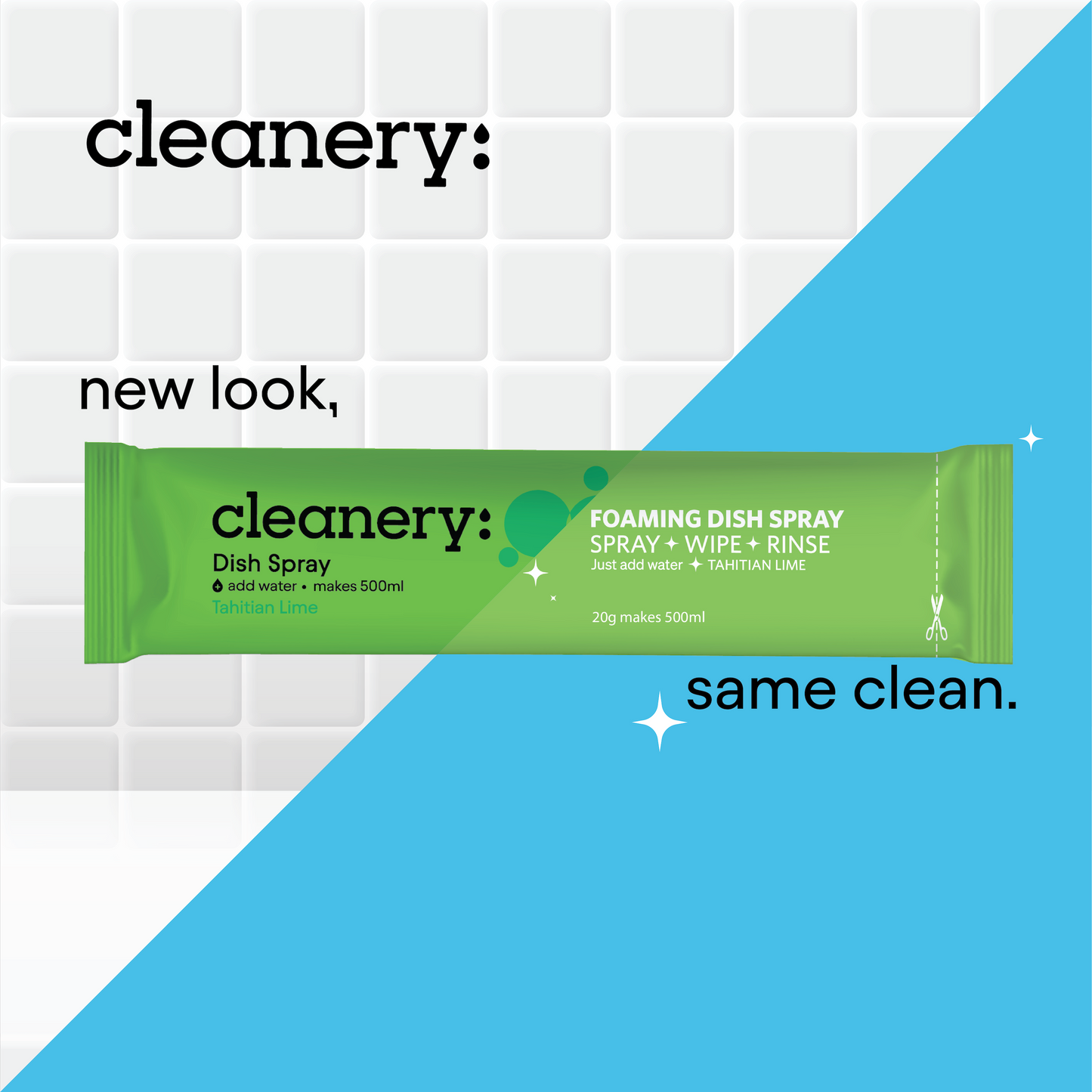 Cleanery Dish Wash Duo Starter Kit - Dish Liquid & Foaming Dish Spray