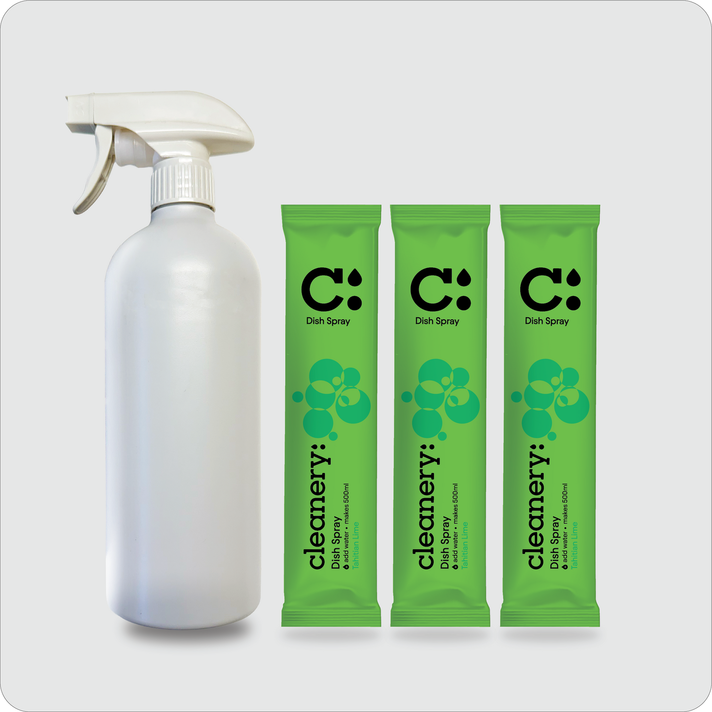 Cleanery Foaming Dish Spray Starter Kit
