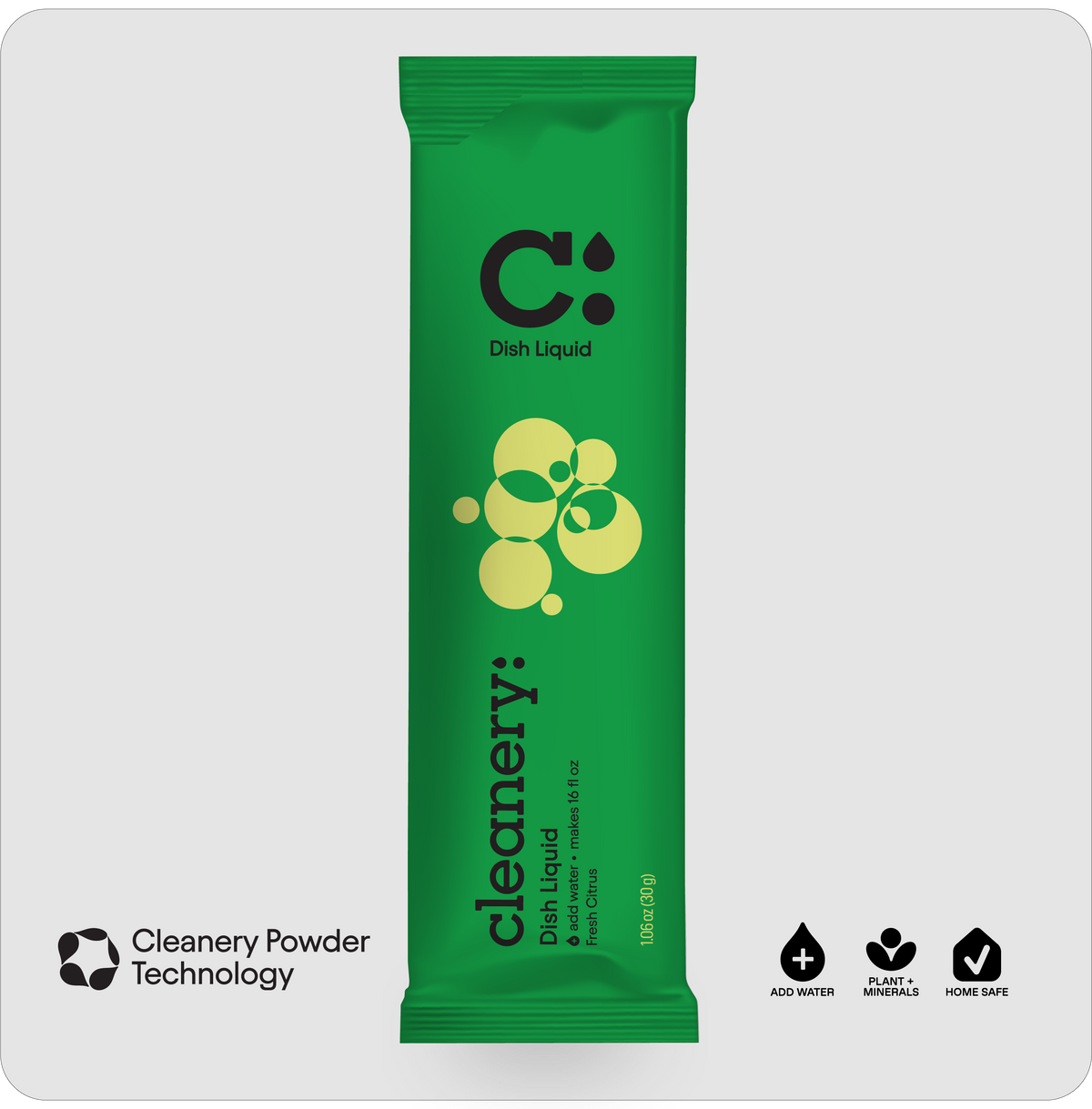Cleanery Dish Liquid Refill - Fresh Citrus